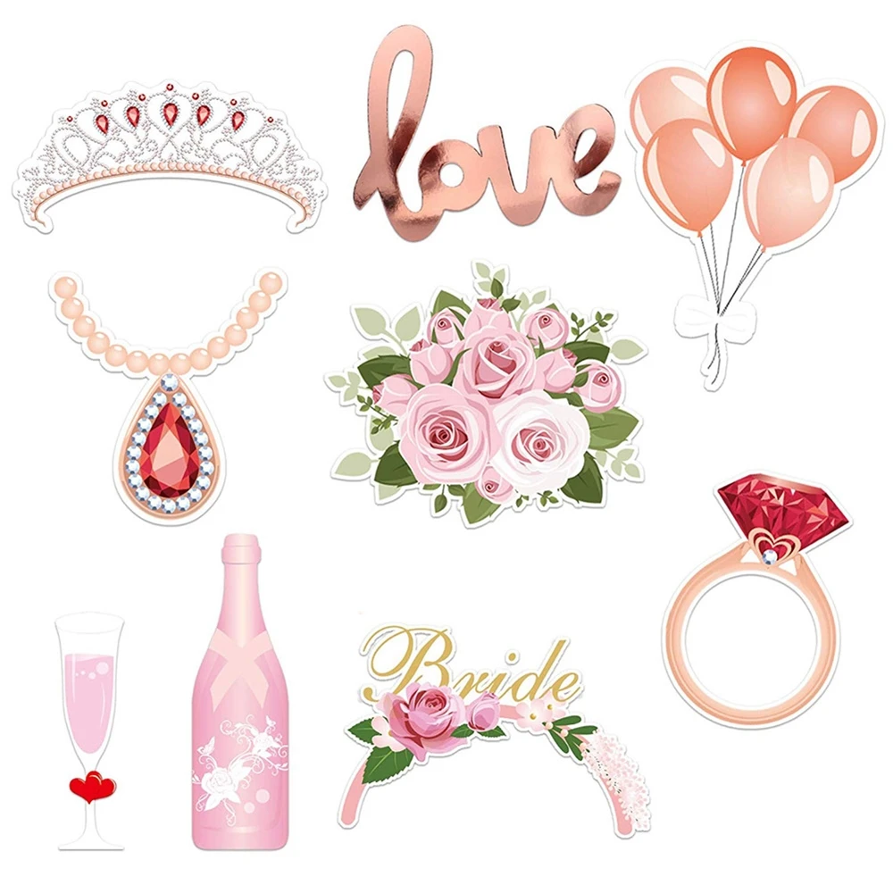 23 шт. реквизит для Фотокабины куриная вечеринка | Дом и сад