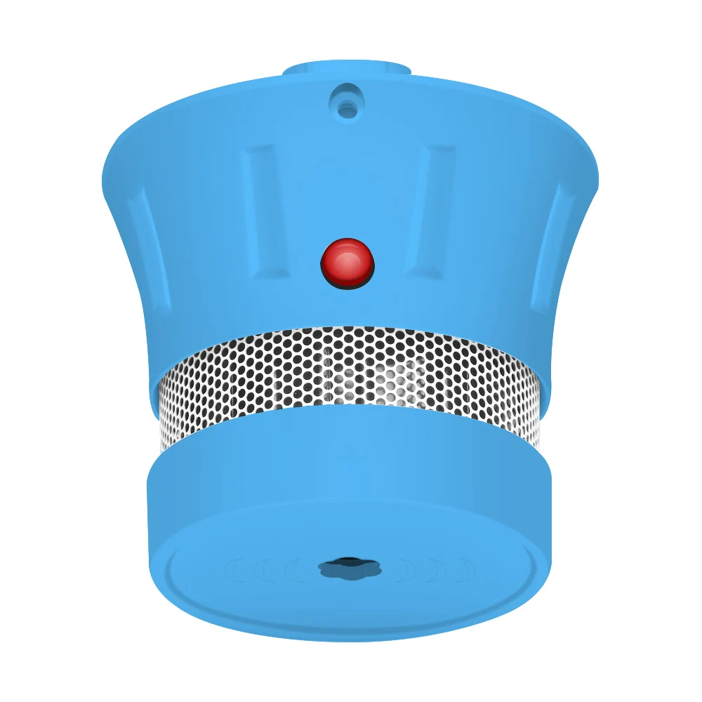 10x blue color CPVan 10 шт. мини детектор дыма EN14604 rookmelder 10 jaar CE сертификация 85dB пожарная сигнализация rookmelder детектор гумо - Цвет: 10x blue color