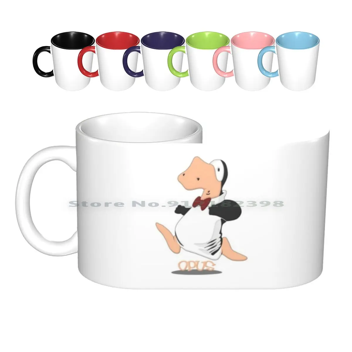 

Opus Penguin Ceramic Mugs Coffee Cups Milk Tea Mug Opus Penguin Opus Penguin Opus The Penguin Fictional Character Berkeley