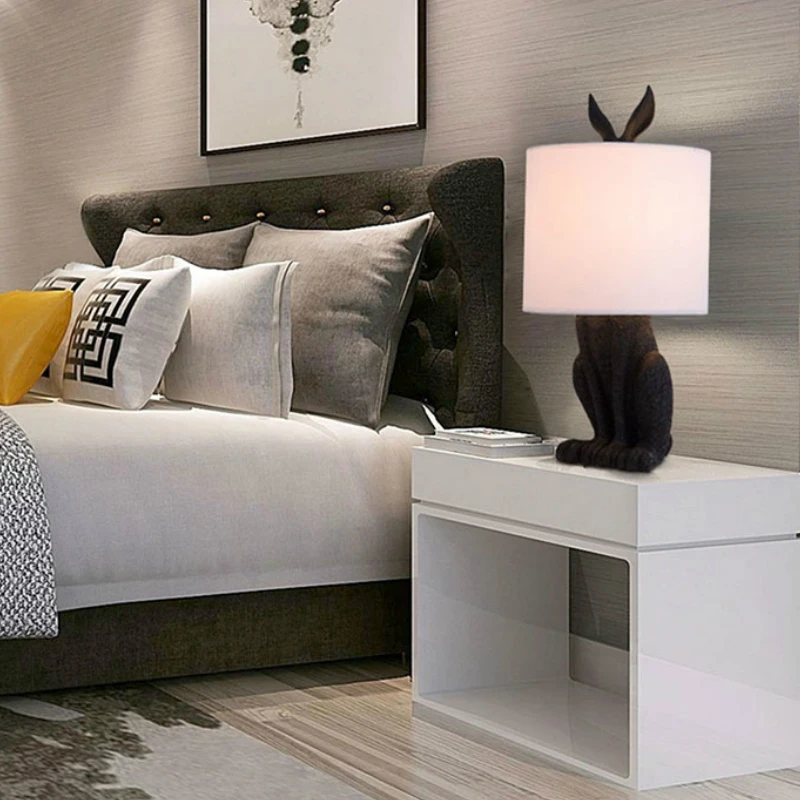 Креативные настольные лампы в скандинавском стиле с гальваническим покрытием и