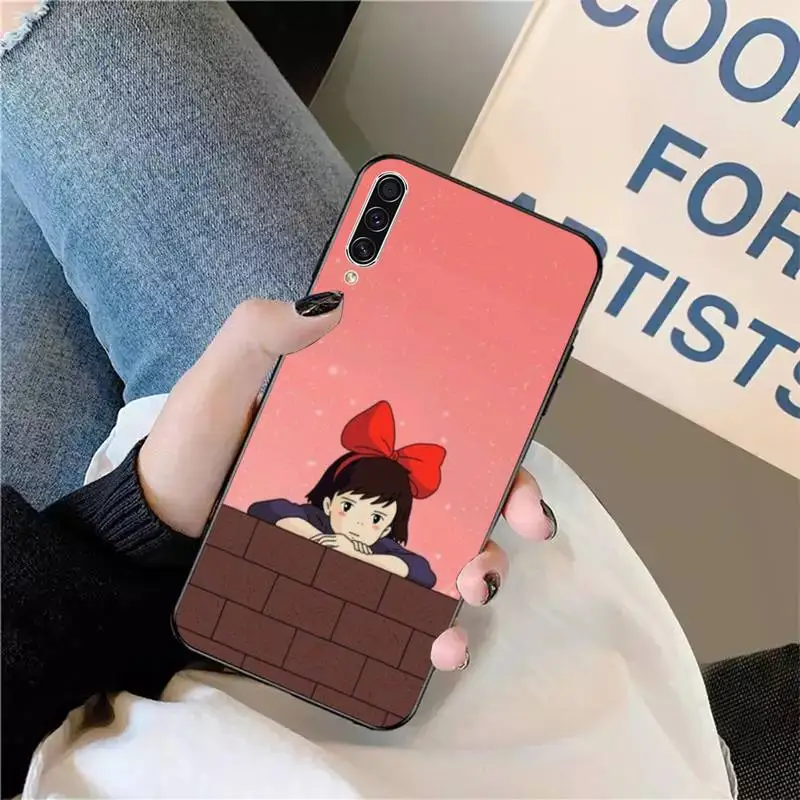 

Japan anime Kiki's Delivery Service Phone Case For Samsung galaxy A S note 10 7 8 9 20 30 31 40 50 51 70 71 21 s ultra plus