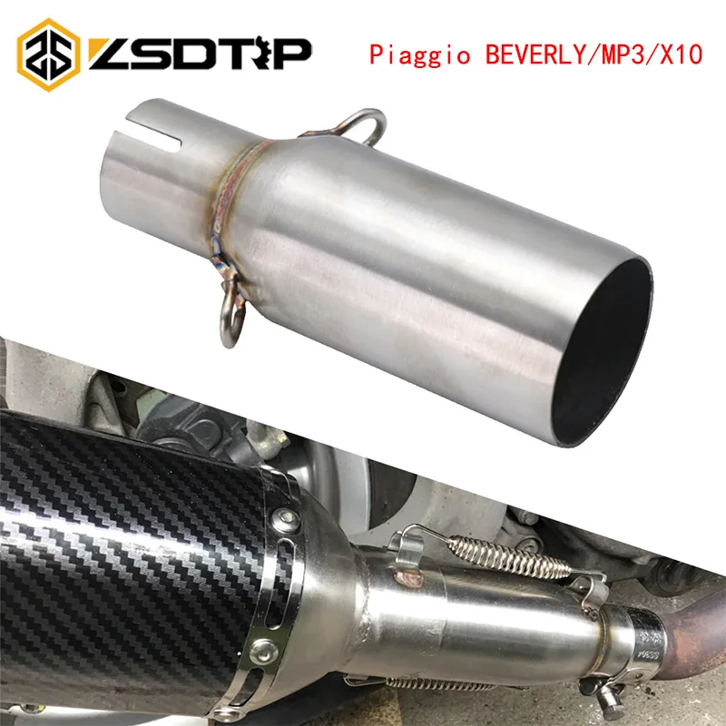 Выхлопной глушитель ZSDTRP без шнуровки для Piaggio MP3 300 Lt 2008-2016 250 2008-2013 | Автомобили и