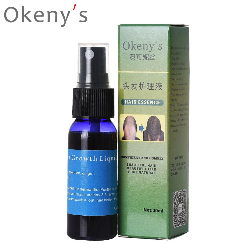 Okeny's бренд Yuda Pilatory стоп выпадение волос быстрый рост волос продукты для мужчин и женщин эссенция для роста волос Восстановление роста 30 мл