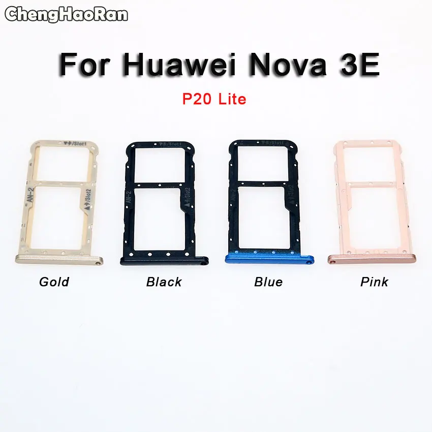 ChengHaoRan SIM микро безопасная цифровая карта памяти лоток Двойной Слот держатель