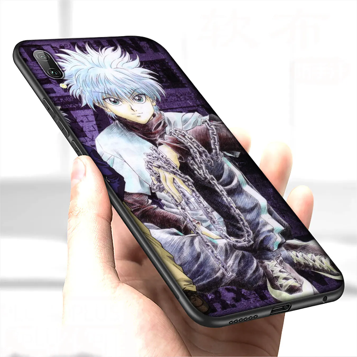 Мягкий чехол для телефона с героями мультфильмов Hunter x Huawei Y9 Y7 Y6 Prime 2019 Honor 20 10 9 9X 8C 8X