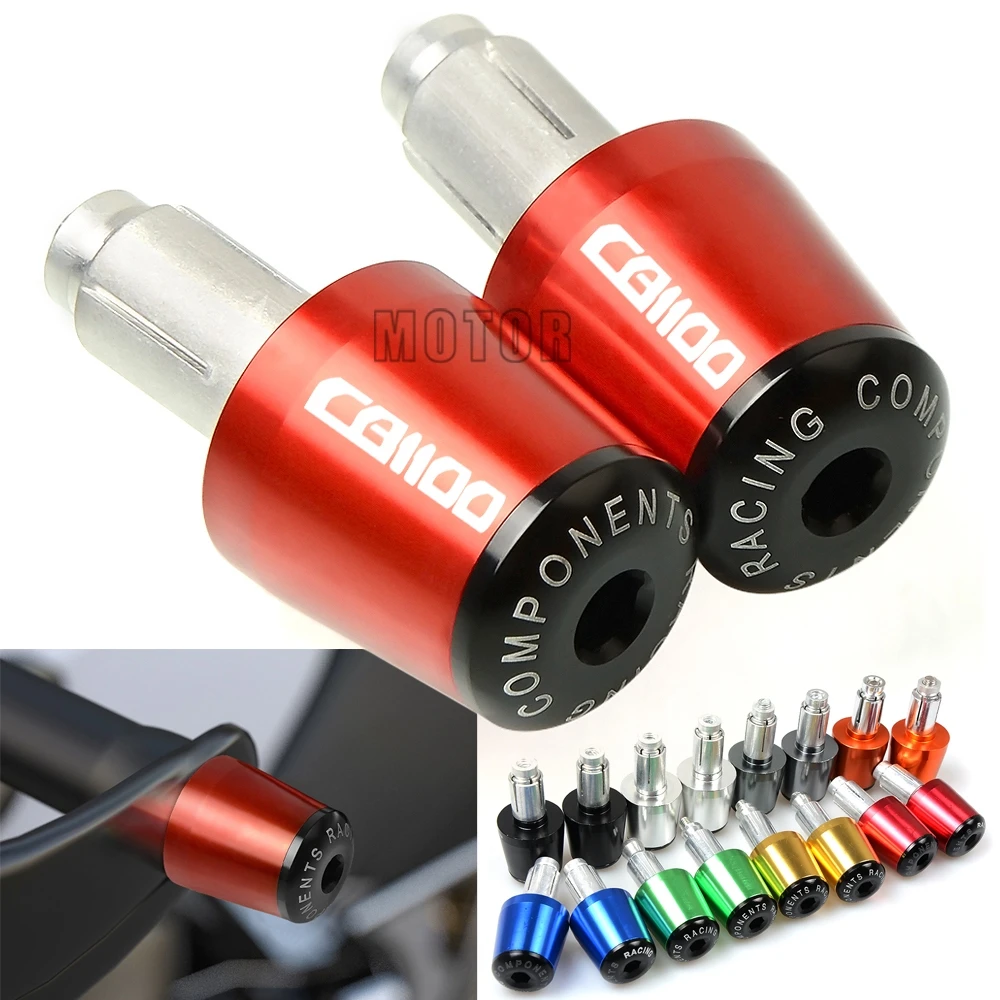 

For Honda CB1100/GIO Special 2013-2016 2014 2015 CB 1100 Motorcycle 7/8"22mm Aluminum Handlebar Grips Cap Handle Bar Ends Plugs