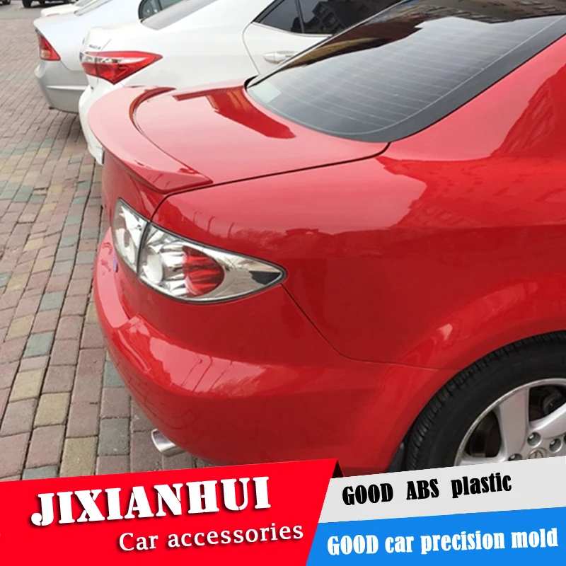 Спойлер для Mazda 6 2006 2013 спойлер автомобилей Sedan YCK цветной задний из АБС