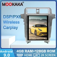 px6 tesla screen android 9 0 4128g car gps navi for lexus gx400 gx460 2010 2016 multimedia player auto stereo head unit carplay