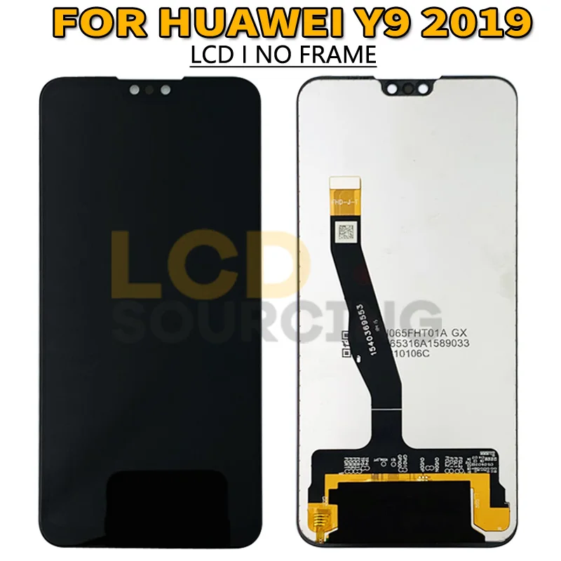 ЖК дисплей 6 5 дюйма для Huawei Y9 2019 с сенсорным экраном и дигитайзером в сборе Enjoy 9 Plus