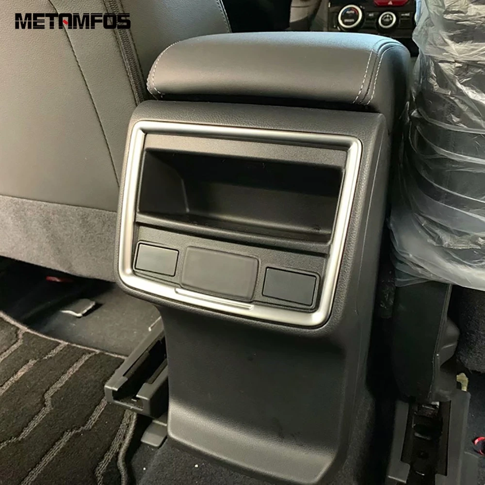 Подлокотник из углеродного волокна для Subaru Forester SK 2019 2020 коробка хранения задняя