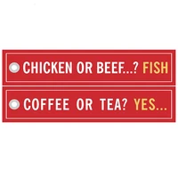 coffee or tea yes keychains for cars embroidery chicken or beef fish key chain bijoux gifts tag porte clef aviation key chains