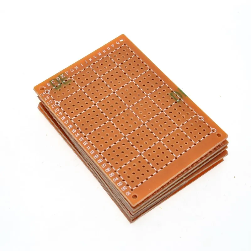 Плата WAVGAT 5*7 PCB 5x7 5 см 7 DIY Прототип бумага универсальная плата желтая 10 шт. |