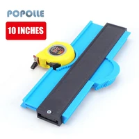 10 inch profiling contour copier woodworking measuring tool contour gauge is used to take the shape of irregular objects