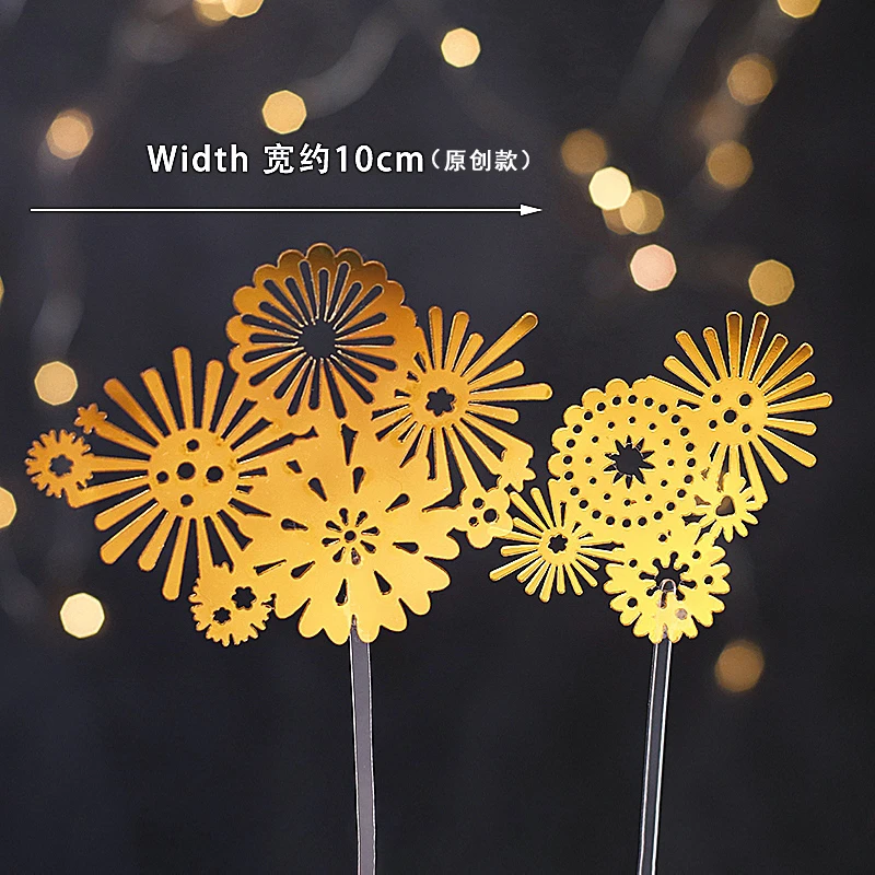 Платиновый замок принцесса торт Топпер на День святого Валентина юбилей