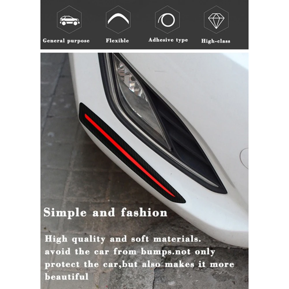 Новая Автомобильная защитная полоса 2 шт. зеркальная защита передняя задняя