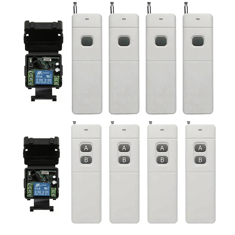 Радиочастотный беспроводной передатчик 3000, переключатель системы дистанционного управления м, дальнего действия, 12 В, 24 В, 1 канал, 1 канал, 10 А, приемник, лампа/окно/гаражные ворота