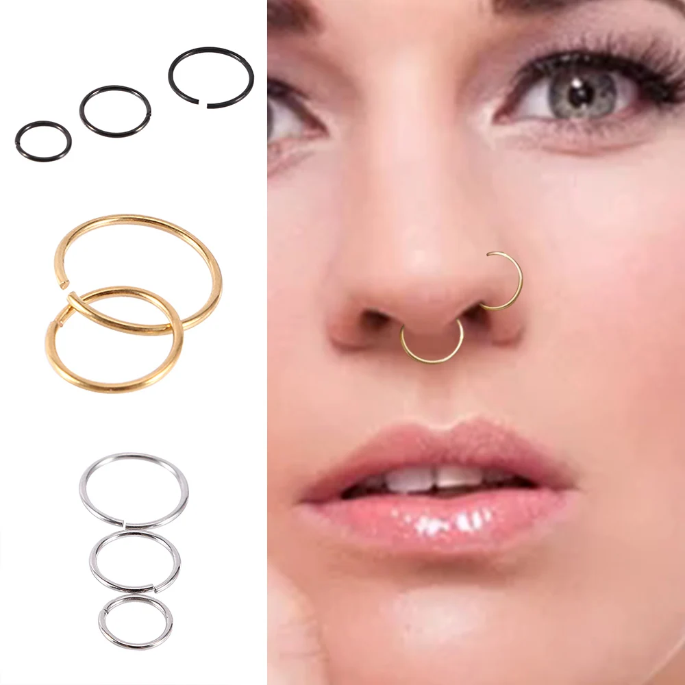 Гвоздик Для Пирсинга Хряща из хирургической стали 0 8 мм 1 шт.|Украшения для тела| |