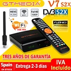 Спутниковый ресивер Gtmedia V7 S2X DVB-S2 1080P с USB WIFI бесплатная Gtmedia V7S2X Обновление от Gtmedia V7s HD Быстрая доставка
