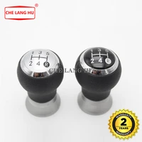 for toyota aygo live 2012 2013 2014 car styling 5 speed gear stick shift knob with black leather cover