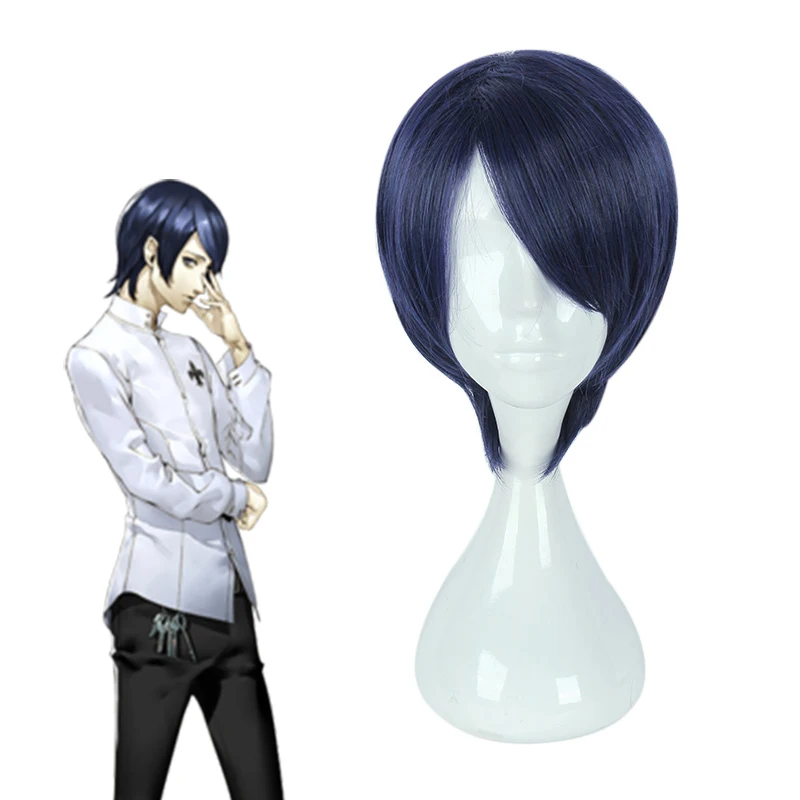 Парик для косплея Game Persona 5 Yusuke Kitagawa термостойкий синтетический Хэллоуина