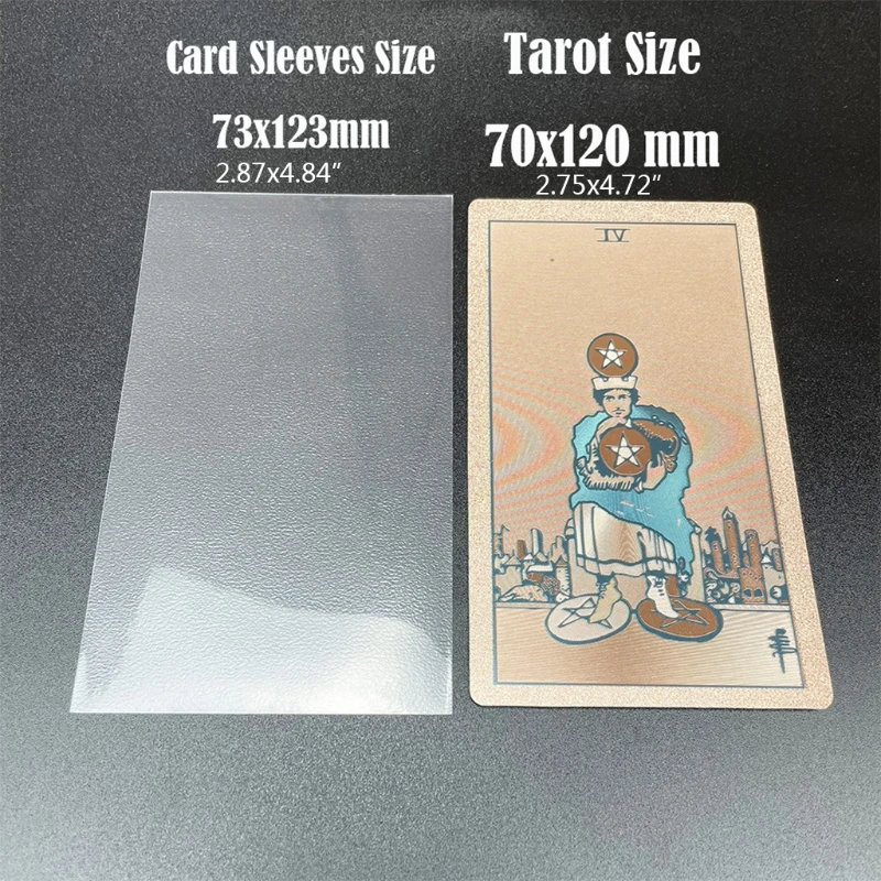 

80Pcs Protector Card Sleeves Board Game Card Case Three Kingdoms Poker Cards Protector Protective Case Cover