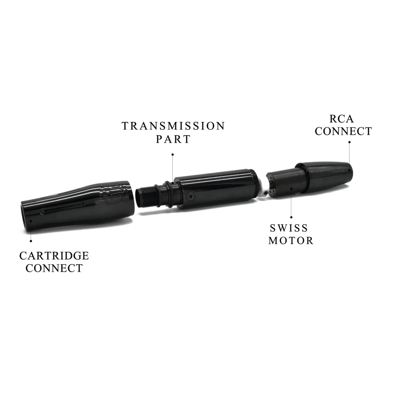 Professional Rotary Tattoo Machine Pen Swiss Motor Strong Quiet For Permanent Make Up Eyebrow Lips Free Shipping | Красота и здоровье