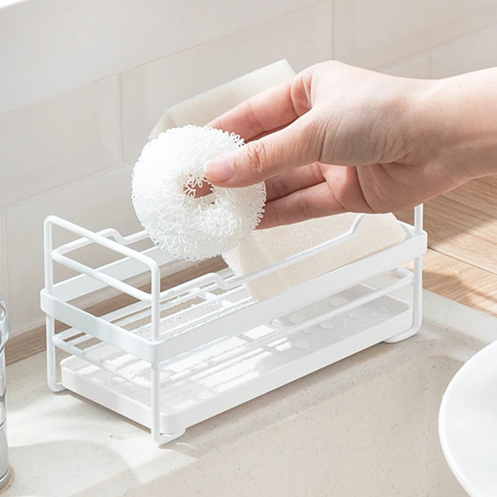 

Кухонный держатель для губки в раковину стеллажи для выставки товаров кухонный слив аксессуары Ванная комната полка душ Caddy Органайзер шам...
