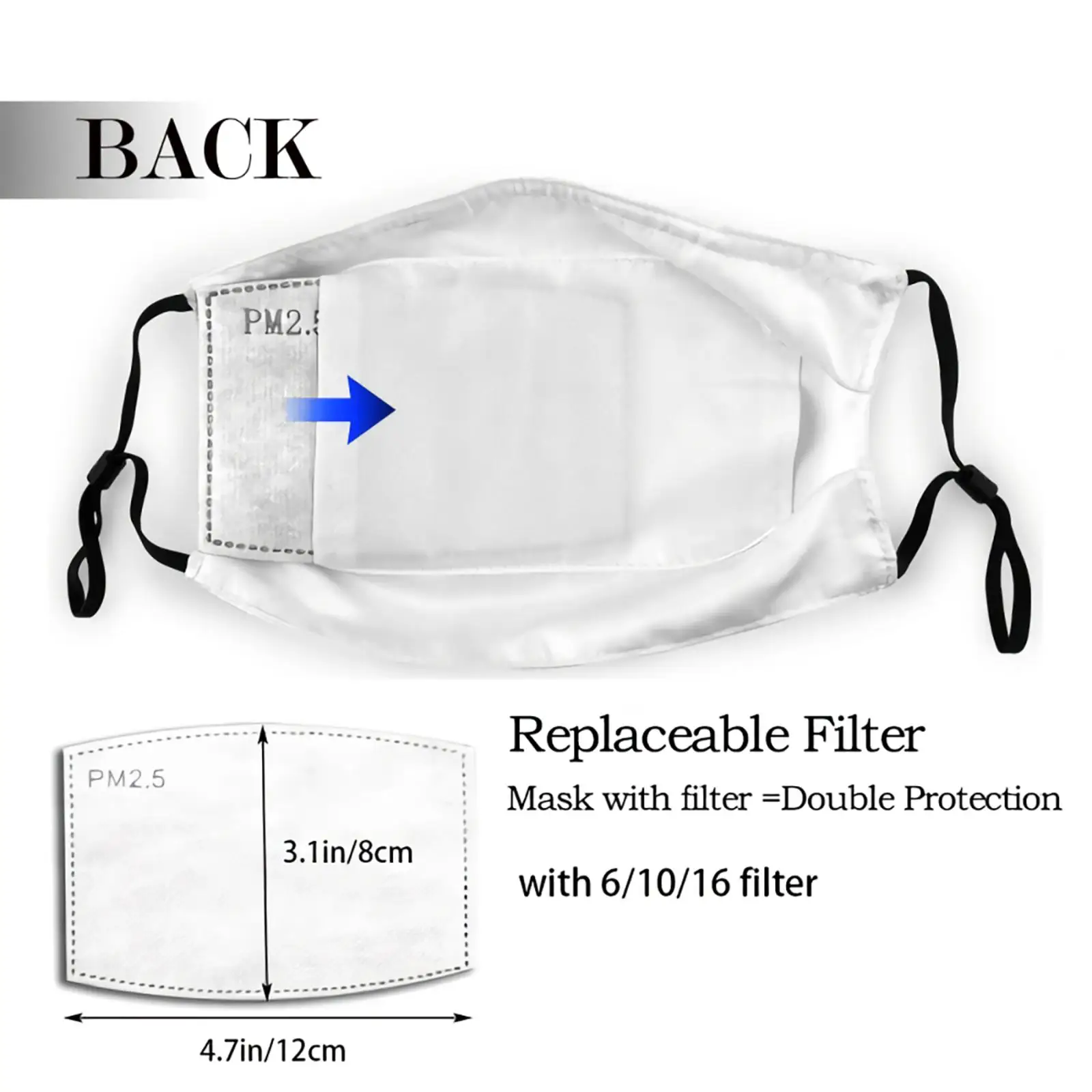 Маска воздушная с принтом забавной собаки для мужчин и женщин |