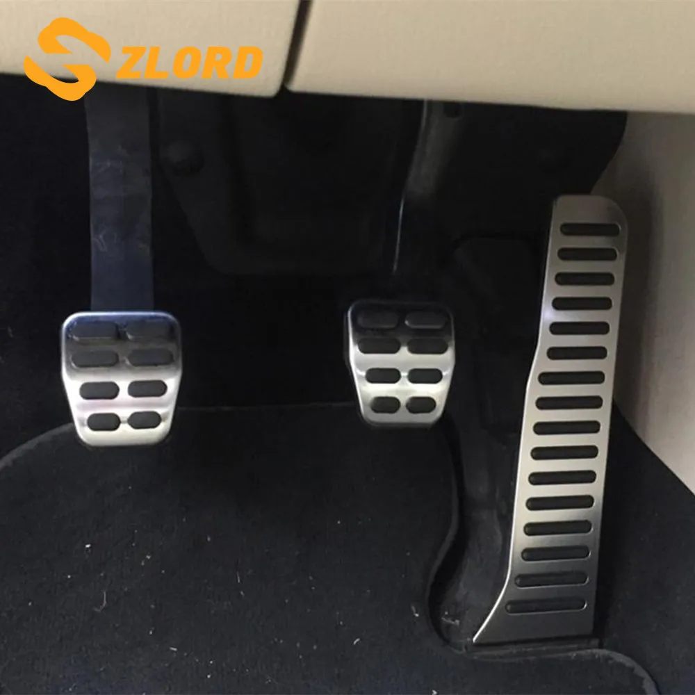 Чехол для педали Zlord аксессуары Skoda Octavia VW Golf 5 6 GTI Jetta MK5 CC Passat B6 B7 Tiguan Touareg |