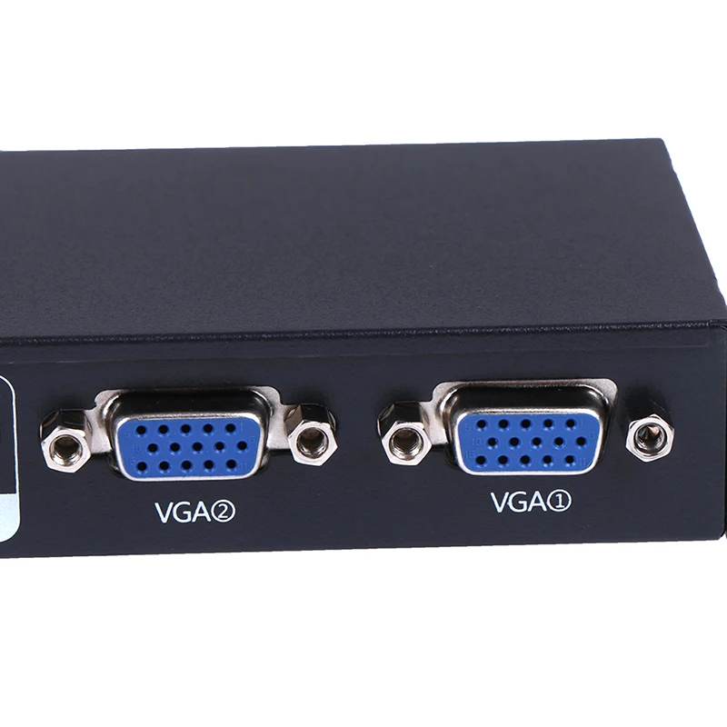 1 шт. Новый 2-портовый компьютер VGA переключатель Sharer KVM разрешение 1920x1440 |