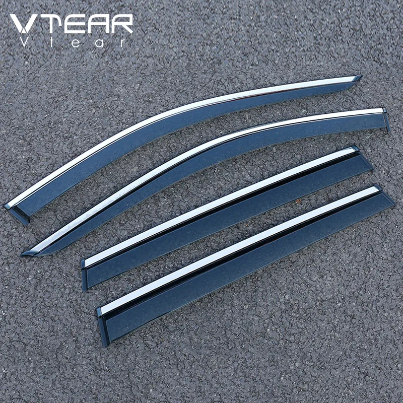 

Vtear For Toyota RAV4 2019 2020 2021 Window Visor Windows Side Sun Rain Protection Shield Exterior Body Decoration Accessories