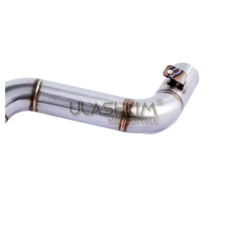 Duke200 Duke390 Motorcycle Exhaust middle pipe Round Muffler for DUKE125 DUKE 200 250 390 2012-2016 Slip-On | Автомобили и