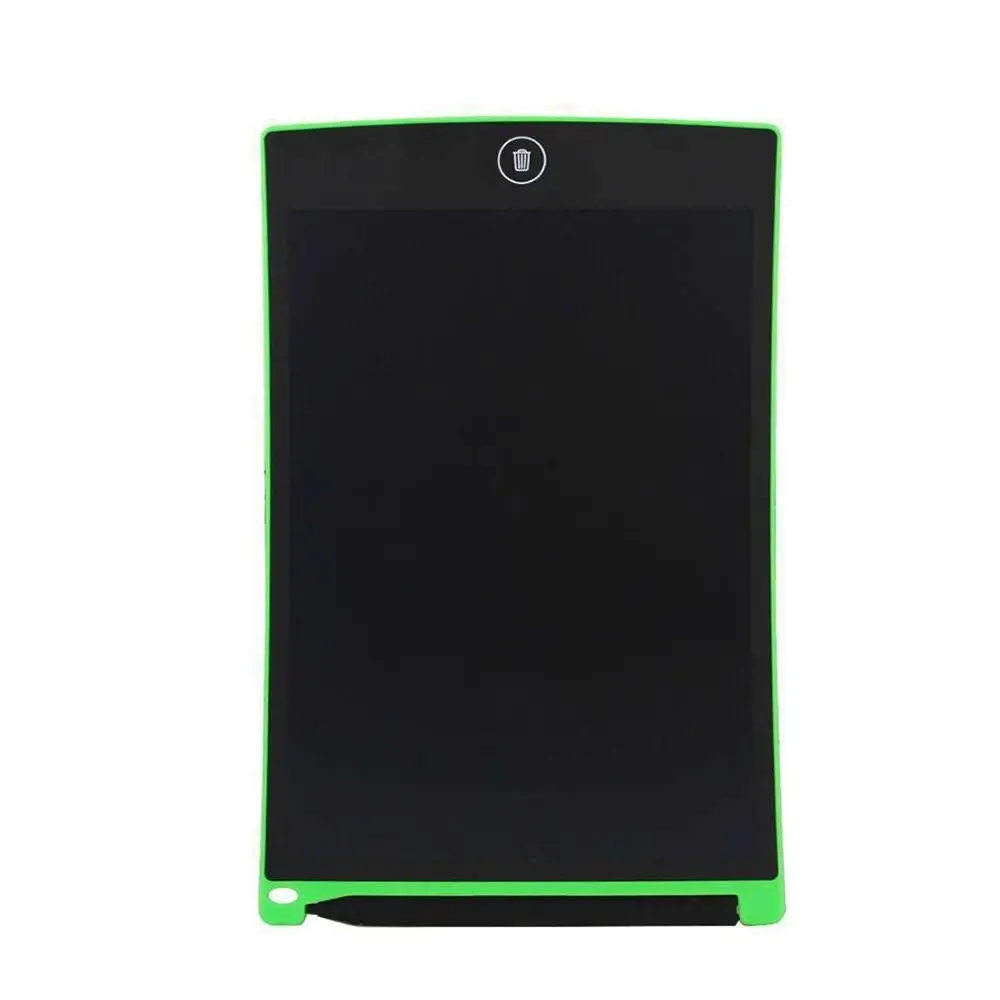 green 8,5 дюймов портативный умный ЖК-планшет электронная чертежная доска графика почерк доска планшет аксессуары детский планшет - Цвет: green