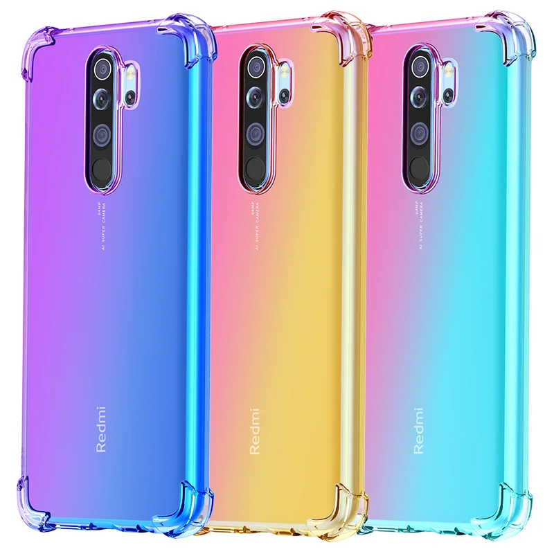 Чехол для Redmi Note 8 K20 Pro 8A чехол подушки безопасности с радужным градиентом xiaomi 9 5G