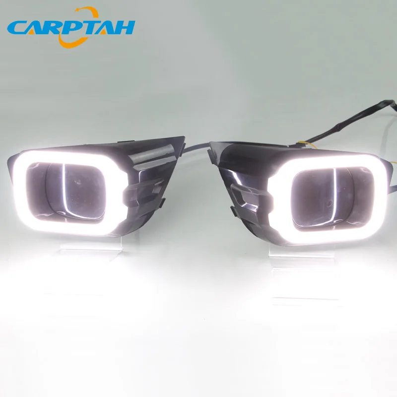 Светодиодный дневной светильник для Ford Ranger T8 2019 2020 Водонепроницаемый 12V желтый