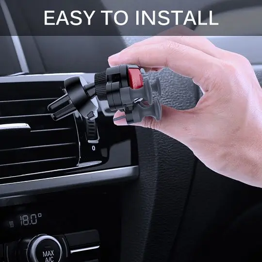 Gravity Мобильный телефон Поддержка Автомобильный воздушный выход коготь выдвижной