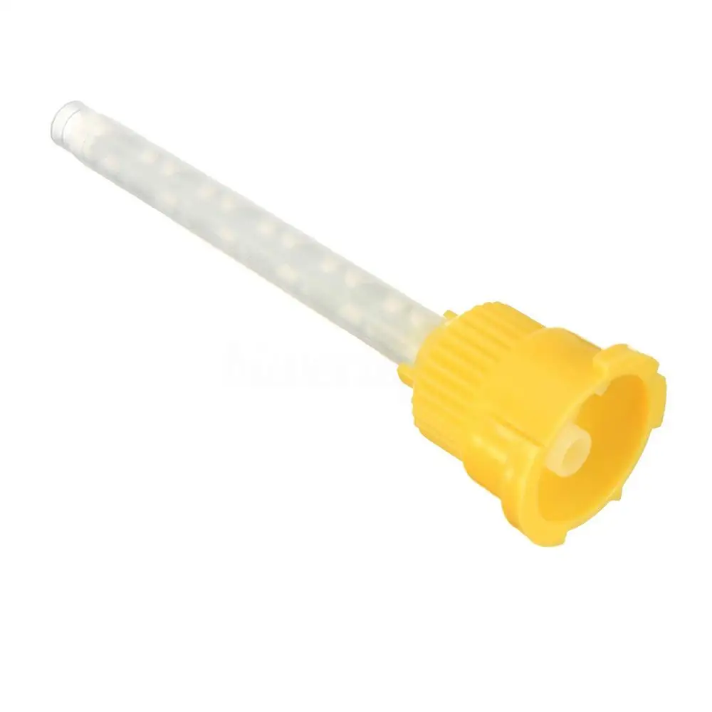 50x Dental Impression Tip Temporary 1: 1 Silicone Rubber 50X Yellow Tips | Дом и сад