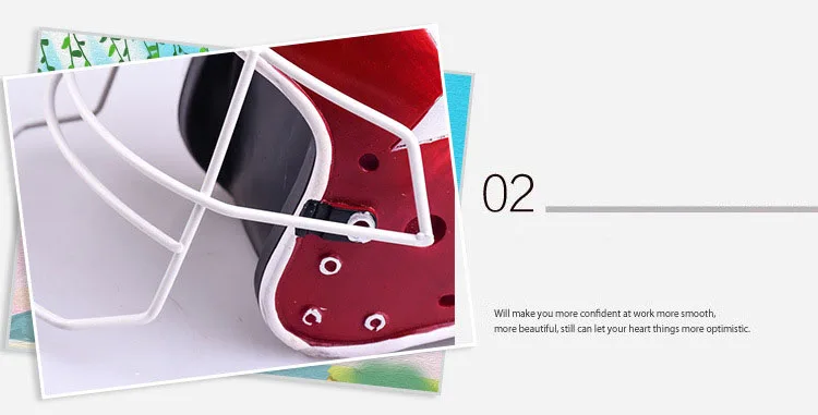 Home Decoration Accessories Retro Motorcycle Football Helmet Creative Resin Crafts Souvenir Gift Shop Window Props