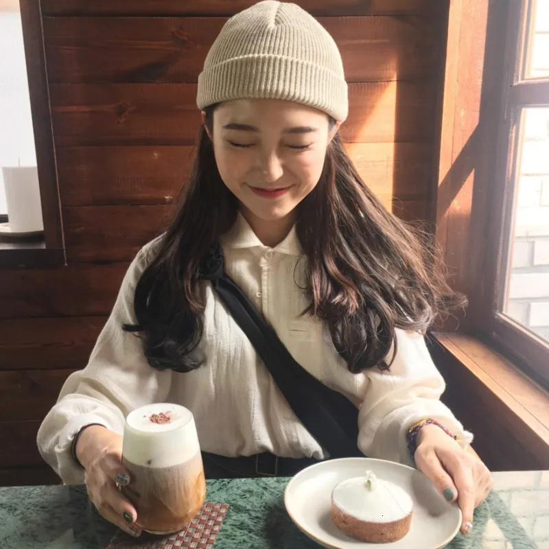 2019 купол сохраняет тепло короткая шляпа Вязание холодная Женская и женская