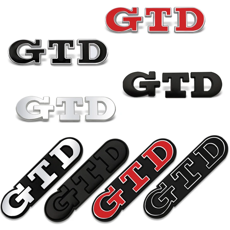 

Car-Styling Metal Sticker0s GTD Grille Emblem Badge For VW Jetta Volkswagen Golf 3 4 5 6 7 MK2 MK3 MK4 MK5 MK6 MK7 R32