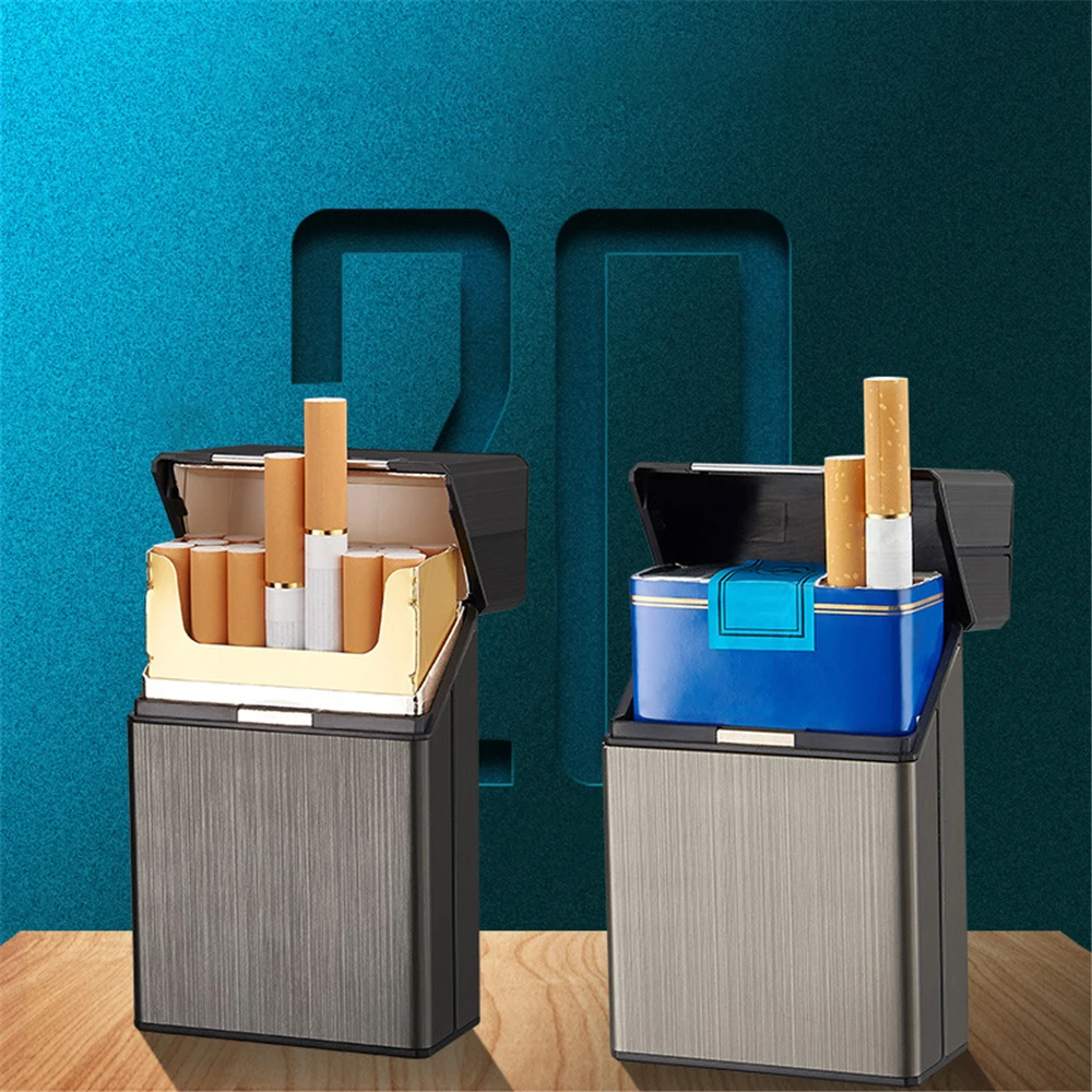 Подставка для сигарет с USB-зажигалкой перезаряжаемый ветрозащитный контейнер