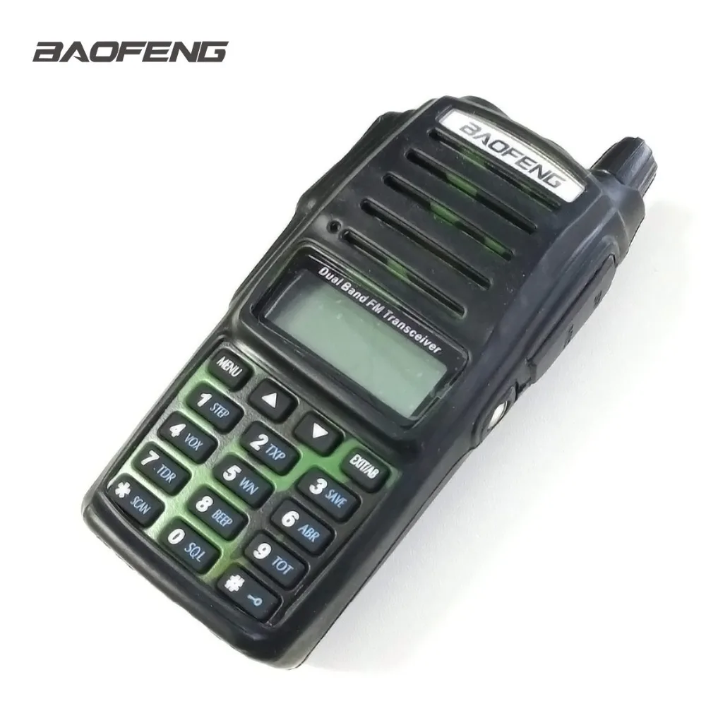 Чехол для рации Baofeng резиновый чехол радиоприемника UV82 Черный силиконовый