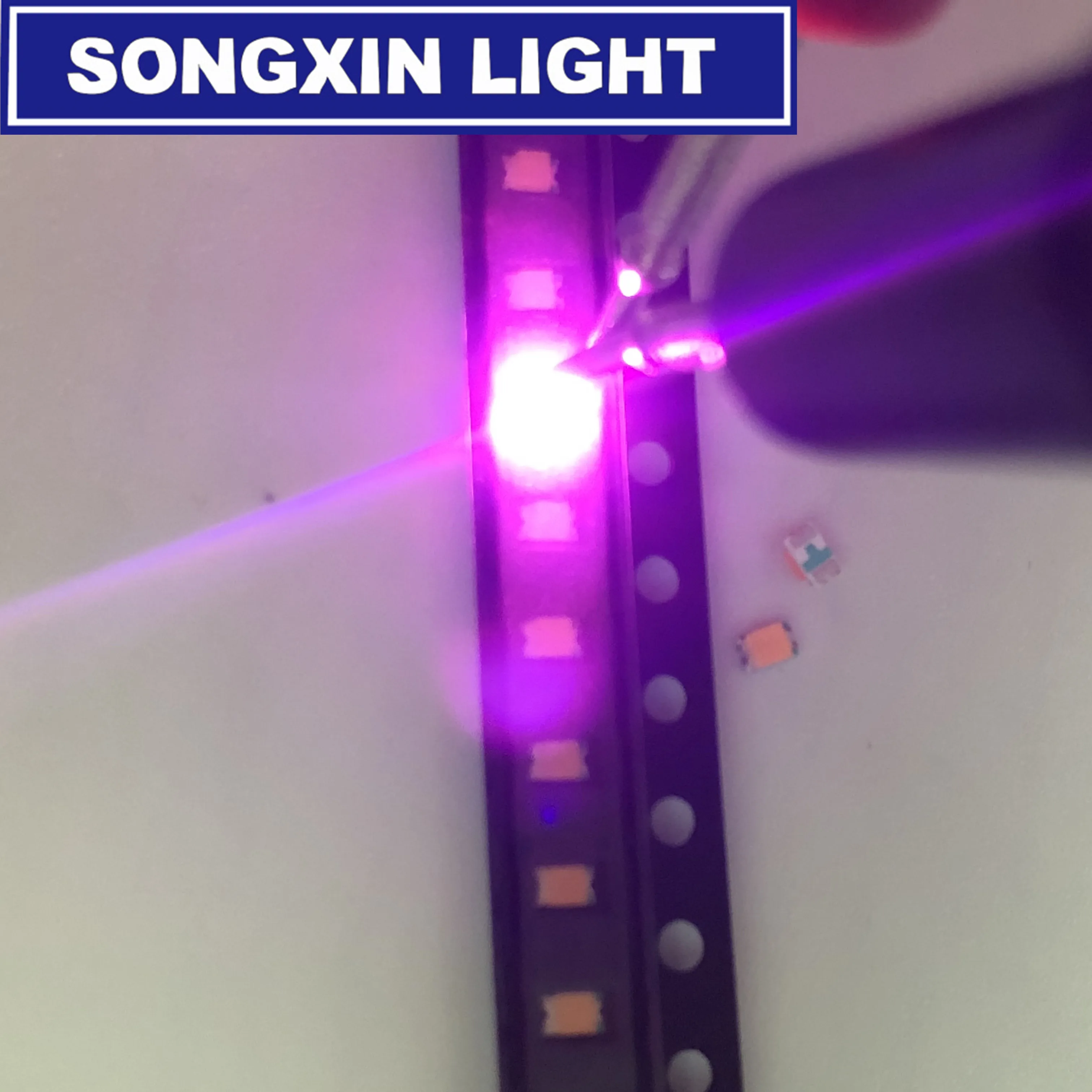 100 шт 0805 SMD светодиодный розовый (2012) светодиод комплект лампа чип светильник