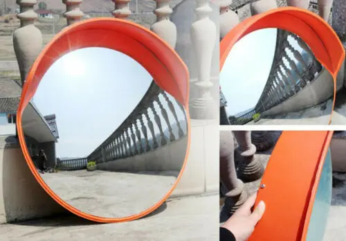 60cm Wide Angle Security Curved Convex Road PC Mirror Traffic Driveway Safety | Инструменты