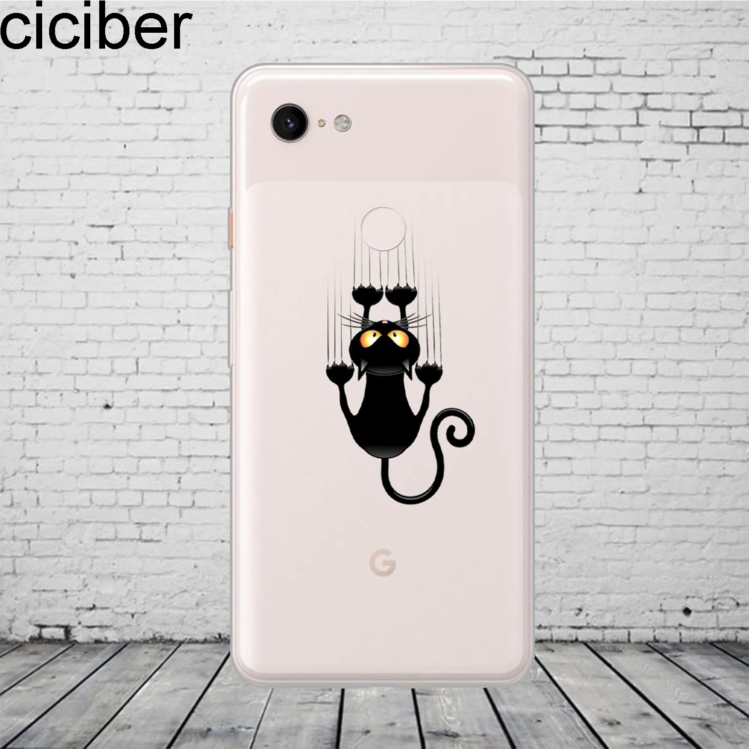 Ciciber чехол для телефона с аниме животными милым забавным котенком Google Pixel 3 2 XL