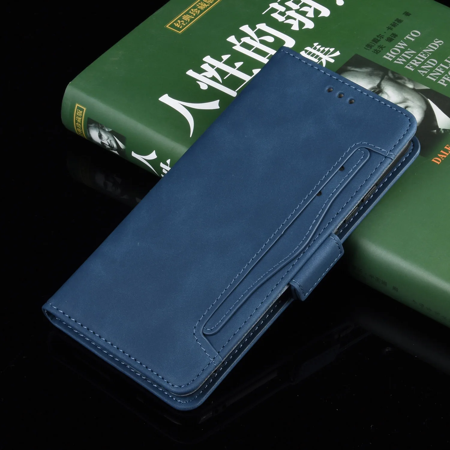 Для LG G8S чехол thinq 6 21 дюймов Премиум кожаный бумажник флип мульти-слот для карт |