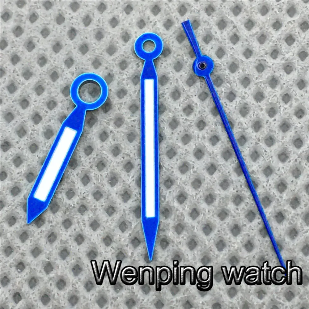 

Green Luminous Blue Watch Hands Fit NH35 NH36 Movement