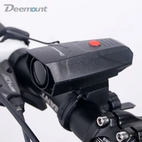 deemount bicycle horn 120db 5 sounds cycling bell mtb horns ring road electronic bike bells siren loud air alarm alert safety