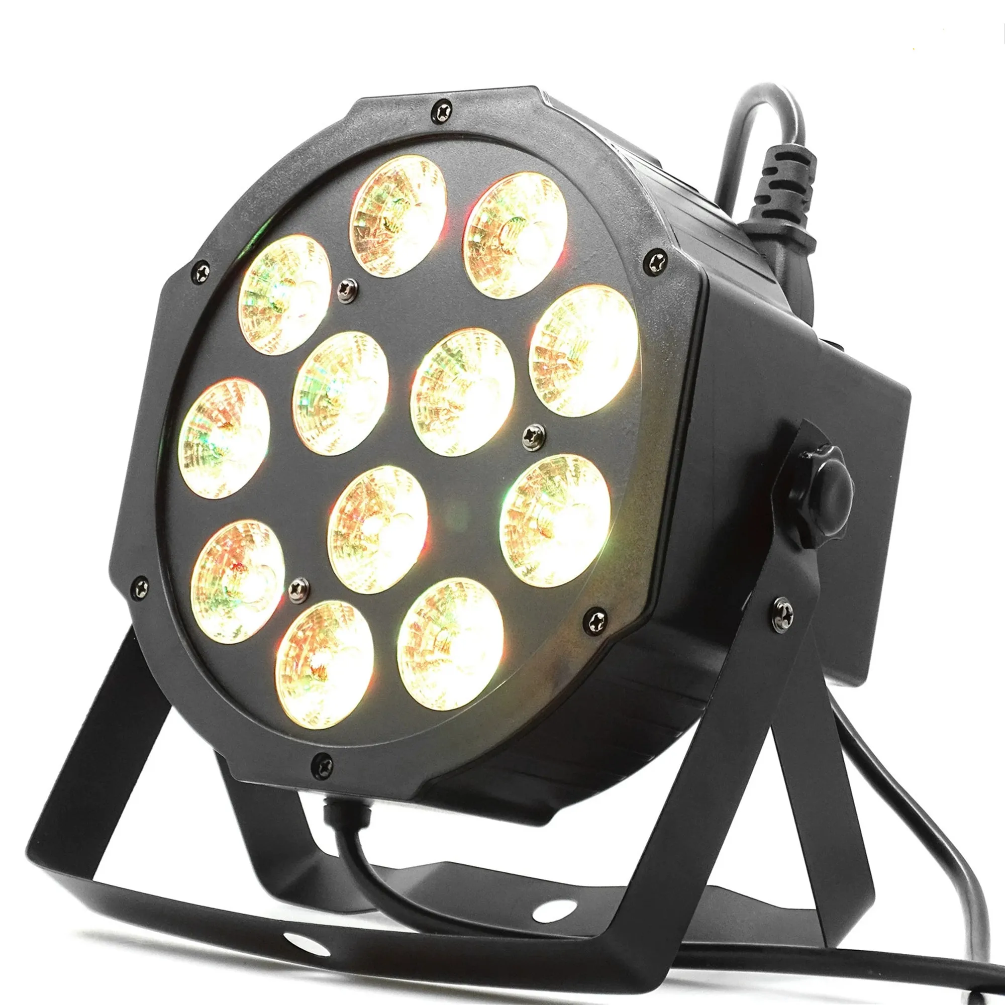 Светодиодный светильник Par 12x12 Вт RGBW 4 в 1 RGBWA 5 UV 6 цветсветильник Тор для с