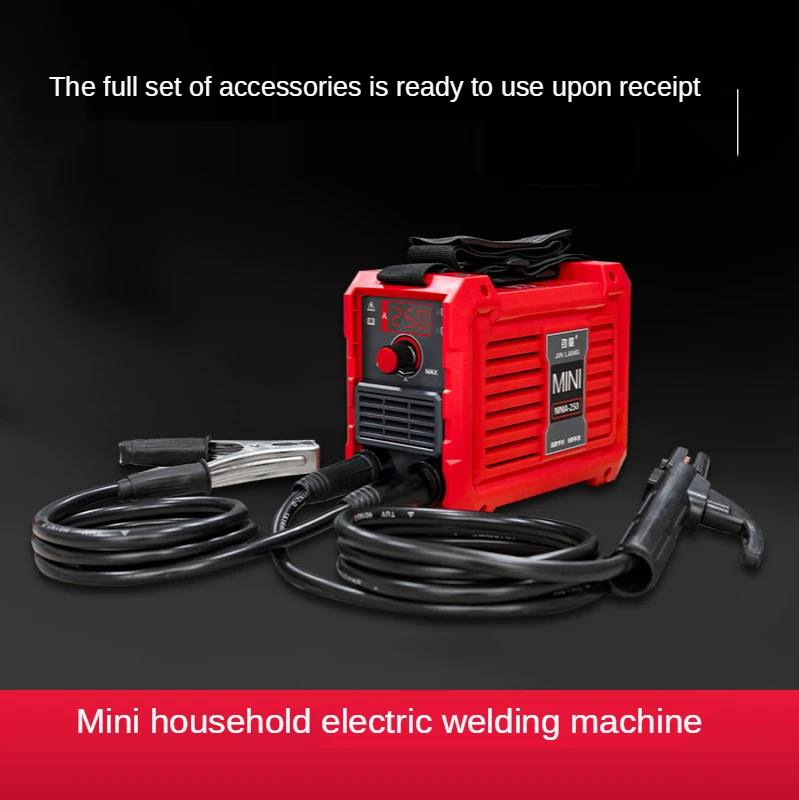 

MMA250 220VMini DC Inverter Arc Welding Machine Household Pure Copper Arc Welder Upgrade USB Interface Electric Welding Machines